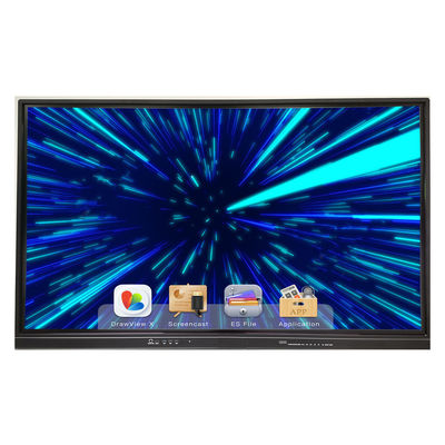 4K Dual OS IR Touch Iboard ซอฟต์แวร์คำอธิบายประกอบไวท์บอร์ดแบบโต้ตอบ
