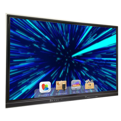 4K Dual OS IR Touch Iboard ซอฟต์แวร์คำอธิบายประกอบไวท์บอร์ดแบบโต้ตอบ