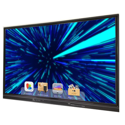 4K Dual OS IR Touch Iboard ซอฟต์แวร์คำอธิบายประกอบไวท์บอร์ดแบบโต้ตอบ