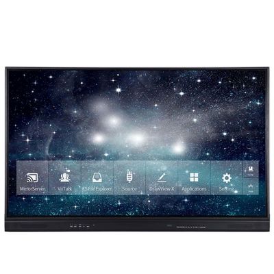 350cd / M2 105 นิ้วอินฟราเรดไวท์บอร์ดแบบโต้ตอบ DLED พร้อม AV AUDIO