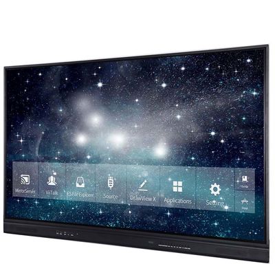 350cd / M2 105 นิ้วอินฟราเรดไวท์บอร์ดแบบโต้ตอบ DLED พร้อม AV AUDIO