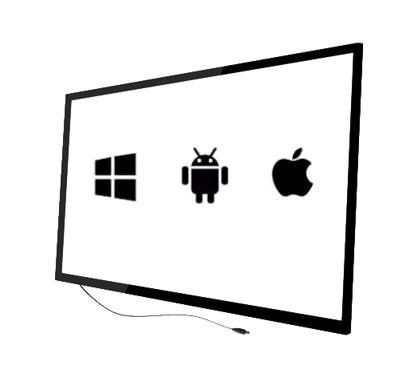 49" IR Touch Frame touch screen Overlay Kits สําหรับจอสัมผัส ขนาดที่กําหนดเอง