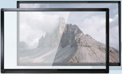 19"65"75"86" Multi IR Touch Screen Frame Overlay Interactive Ir Frame สําหรับโทรทัศน์สมาร์ท
