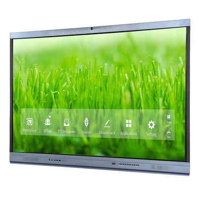 Android 11 86 นิ้ว Interactive Flat Panel Multi Touch LED Screen 4K