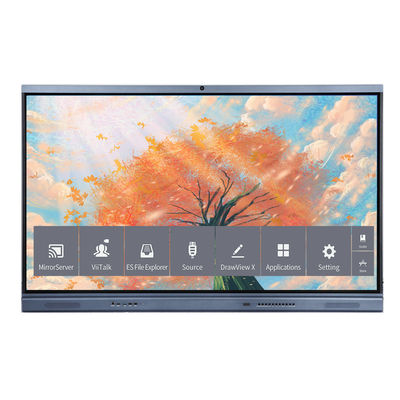 ดิจิตอล 350cd / M2 86in LCD Smart Board HDMI สำหรับการประชุม