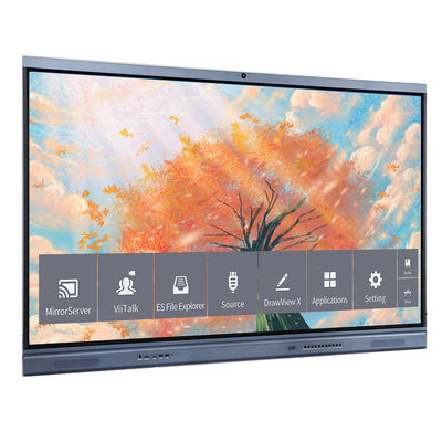 ดิจิตอล 350cd / M2 86in LCD Smart Board HDMI สำหรับการประชุม