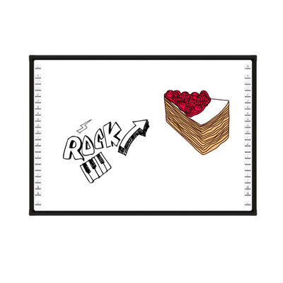 89" อินฟราเรด อินเตอร์เอ็กทีฟ บอร์ดไวท์บอร์ด ดิจิทัล อินเตอร์เอ็กทีฟ บอร์ด สําหรับ โปรเจคเตอร์ โรงเรียน/สํานักงาน