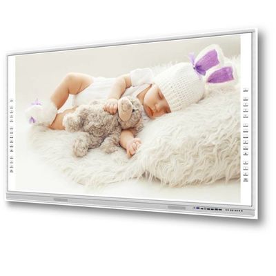 ห้องเรียน All In One ไวท์บอร์ดอินฟาเรดอินเทอร์แอคทีฟ RoHS กระดานไวท์บอร์ดสมาร์ททีวีสำหรับการประชุม