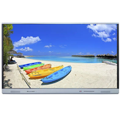 55 65 75 86 98 110 นิ้ว 4K Ultra HD อินเตอร์เอกทีฟ แพลทพานิลดิจิตอล สมาธิ Whiteboard มัลติทัชสกรีน สําหรับโรงเรียน