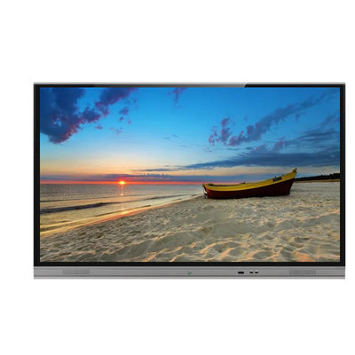 4K Interactive Whiteboard IFPD Smart Monitors Multi Touch Screen Display With Camera&mic All In One Computer สําหรับโรงเรียน