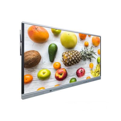 4K Interactive Whiteboard IFPD Smart Monitors Multi Touch Screen Display With Camera&mic All In One Computer สําหรับโรงเรียน