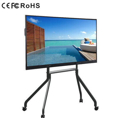กรอบอลูมิเนียม iBoard Wide Screen กระดานไวท์บอร์ดแบบโต้ตอบอินฟราเรด 86 นิ้ว 4k Interactive Panel