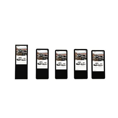 การออกแบบใหม่ Multi Touch A แผง LCD ชนิด Led Digital Display Kiosk ตู้หน้าจอสัมผัสสำหรับการโฆษณา