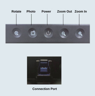 2022 HD Document Visualizer Camera Audio Presenter ภาพสำหรับการสอน 8 เมกะพิกเซล