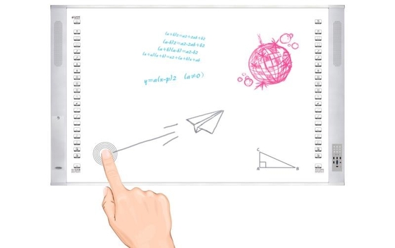 All In One Smart Interactive Whiteboard Multi Point Ultra Slim Frame สำหรับห้องเรียน