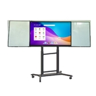 75 Inch Interactive Display With Electronic Stand With Side Viewings