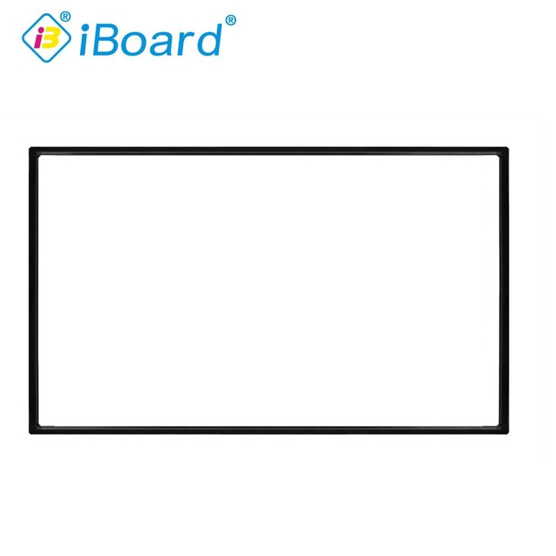 IR Interactive Whiteboard 82 ถึง 120 นิ้ว 10 จุดสัมผัส Smart White Board USB Port 4K Projector Display สําหรับห้องเด็ก