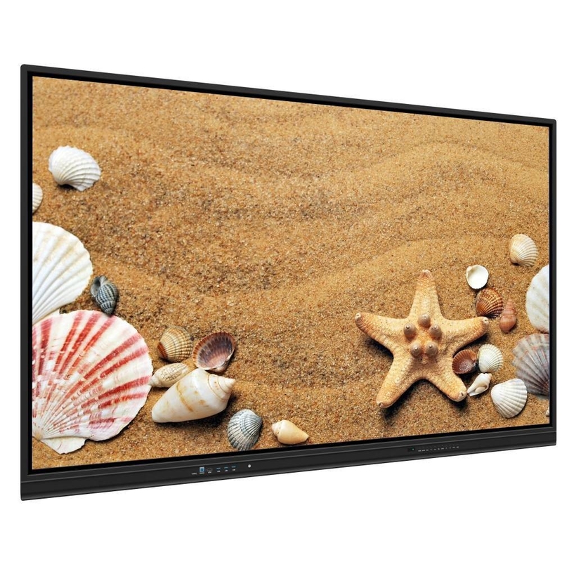 2024 All-in-one Smart Whiteboard 55-98 Inch การศึกษา สัมผัสกับกระดานสีขาว แผ่นจอเรียบสําหรับการประชุมโรงเรียน
