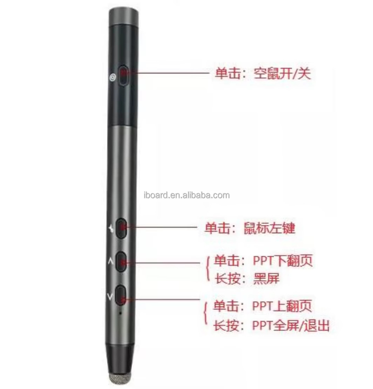 Micro USB Intelligent Pen 2.4GHz RF Wireless สําหรับแผ่นสัมผัสปฏิสัมพันธ์ แอนดรอยด์ Pen สําหรับจอสัมผัส