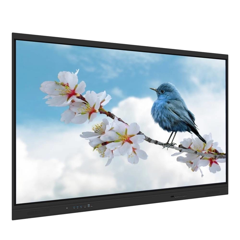 จอจอแบนเนลอินเตอร์เอคทีฟ แอนดรอยด์ WIN OPS EDLA รับรองจาก Google 75 นิ้ว USB HDMI TYPE-C WIFI Smart Board สําหรับโรงเรียน
