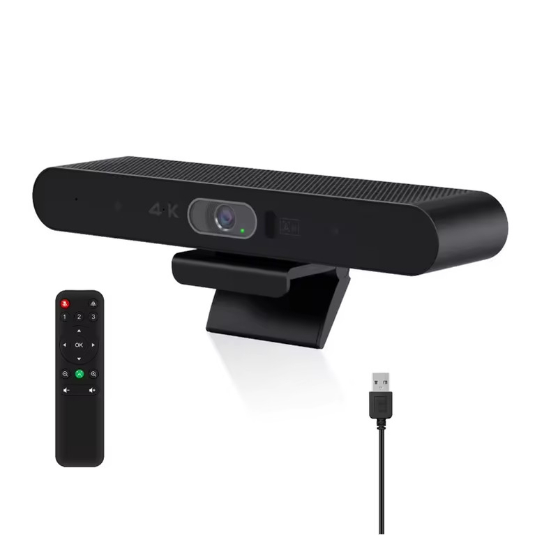 กล้องประชุม 4K USB Video Bar TV PC Video Sound Bar AI กล้องประชุมอัตโนมัติ