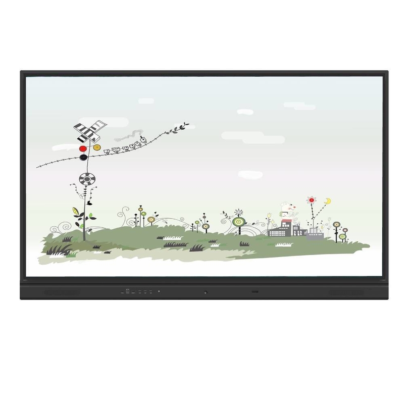 LED Interactive Whiteboard 98 Inch Android 14 Wifi HDMI VGA DP 50 จุด พร้อมโปรแกรมการสอนสําหรับเด็กประถมศึกษา