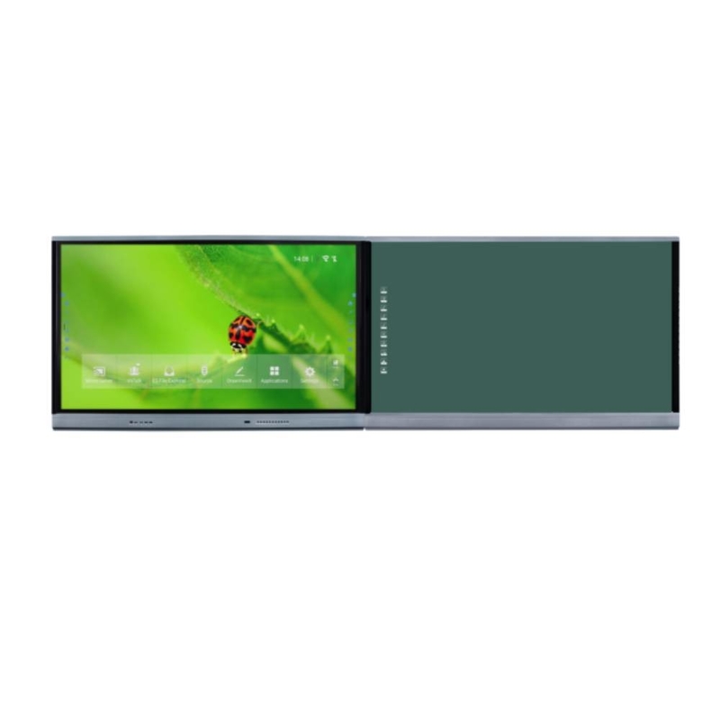 อินเตอร์คอนเนคต์ อินเตอร์คอม IR Blackboard With 75 86 98 นิ้ว DLED Display ตัวเลือก White/Green/Black Board Stylus การสนับสนุนการเขียน