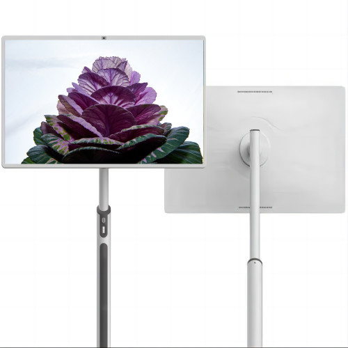 iBoard 32 นิ้ว พกพา Smart Android Screen ภายใน โมบาย ทัชสกรีน Smart TV Rotating Portable TV สําหรับการถ่ายทอดสด