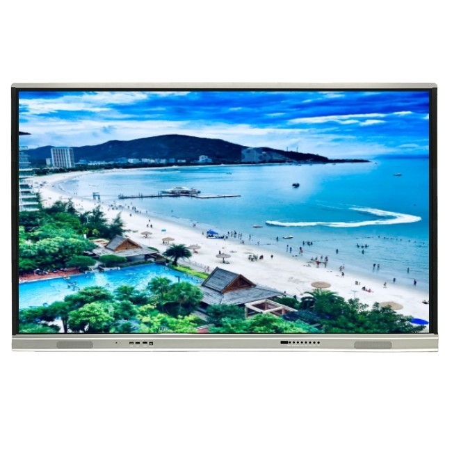 Ingscreen Smart Interactive Board 4k ทัชพานีล All In One Pc Monitor พานีลออนไลน์แบบราบ สําหรับงานประชุมการศึกษา