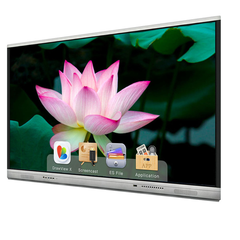 HDMI OUT อินเตอร์เอคทีฟ ทัชสกรีน มอนิเตอร์ ระบบไกล อัพเกรดด้วยความละเอียด 4K และผ่านเครือข่ายอินเตอร์เน็ต