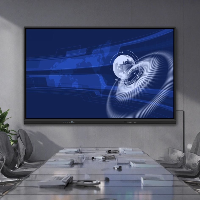 Iboard สินค้าใหม่ หน้าจอสมาร์ท 98 นิ้ว 4K หน้าจอแผ่นสื่อสัมพันธ์ หน้าจอสัมผัสขนาดใหญ่ สําหรับห้องประชุม