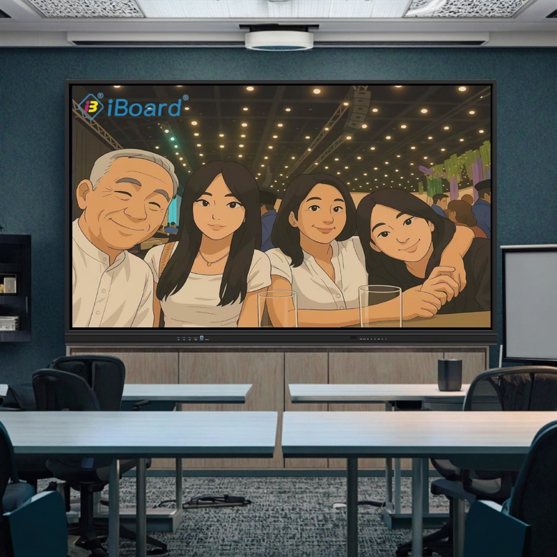 55 65 75 86 98 นิ้ว 4K LCD อินเตอร์เอคทีฟ บอร์ดไวท์บอร์ด ทัชพานิล สมาชิกสกรีน ห้องเรียน บอร์ดอิเล็กทรอนิกส์ ดิจิตอล บอร์ดสมาชิกสําหรับการสอน