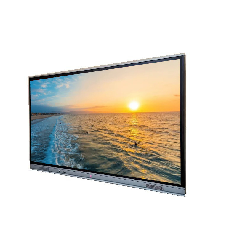 iBoard 65 นิ้ว 4k LCD Interactive Boards Digital Flat Panel Smart Touch Screen สําหรับห้องเรียนการประชุม