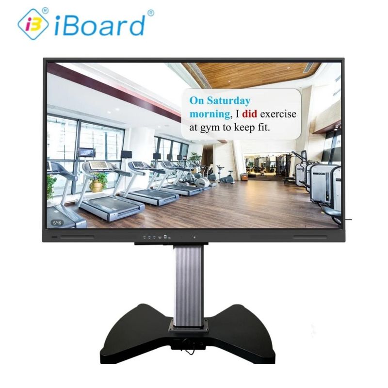 65 นิ้ว 4K UHD อินเตอร์เอกทีวีปานีลาร์ดสมาชิก พร้อมอุปกรณ์ระบบ Android ใหม่ สําหรับการประชุมในห้องเรียน
