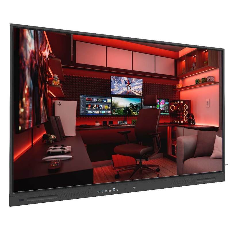 IR Interactive Whiteboard 75 86 Inch Android 14 8+128G แรมและโรม พร้อม Wifi BT Ai Features โปรแกรม Whiteboard สําหรับการเรียนการสอนห้องเรียน ห้องประชุม