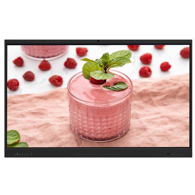 แบอร์ดสมาร์ท LCD ขนาด 75 นิ้ว มีความละเอียด 4K และ 50 จุดสัมผัสสําหรับจอพานิคม