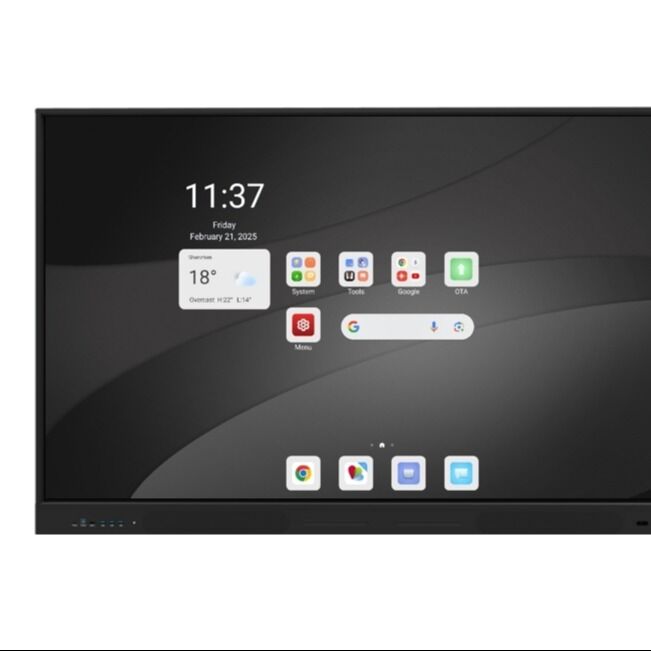 กระดานไวท์บอร์ดแบบโต้ตอบ iBoard ขนาด 98 นิ้ว จอแบนทัชสกรีนทีวีสำหรับโรงเรียนและองค์กร