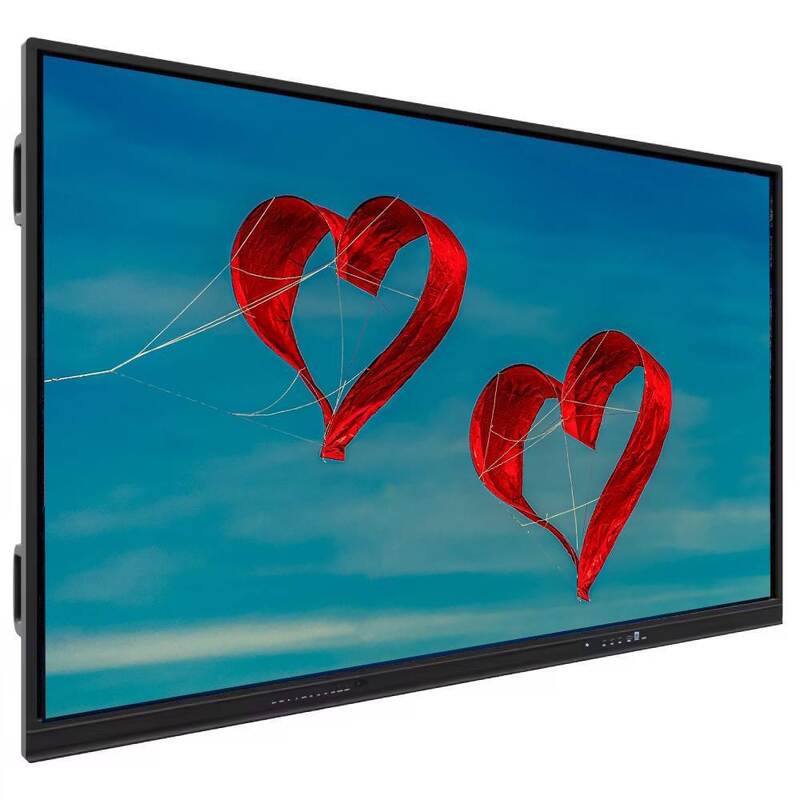 แผงอินเทอร์แอคทีฟแบบแบน IBoard Factory Android 9.0 พร้อมอายุการใช้งาน 50,000 ชั่วโมง และจุดสัมผัส 40 จุดเพื่อการสอนที่ดียิ่งขึ้น