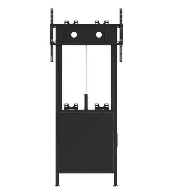 ขาตั้งพื้นปรับระดับสูง-ต่ำได้สำหรับทีวี/IFPD ขนาดสูงสุด 86 นิ้ว