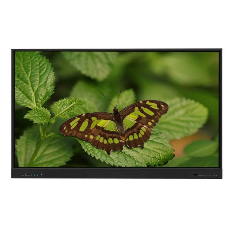 กระดานไวท์บอร์ดอัจฉริยะแบบโต้ตอบขนาด 65 นิ้ว ระบบ Android 14 ความจุ 8+128GB พร้อมเครื่องมือการสอน