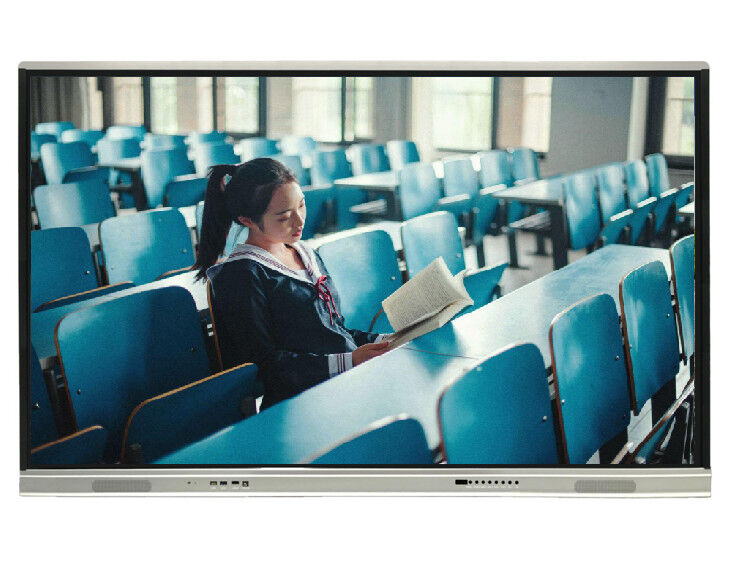 65 นิ้ว 4K ความละเอียด อินฟราเรด ทัช อินเทอร์แอคทีฟ ไวท์บอร์ด สมาร์ทบอร์ด สำหรับการเรียนการสอนและการประชุม