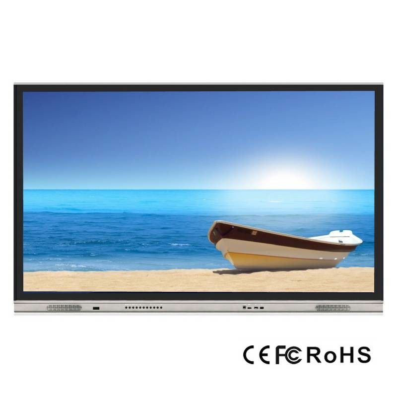มอนท์ผนัง หรือ มือถือยืน อินเตอร์เอกทีฟ ทัชสกรีน มอนิเตอร์ด้วย LED แบ็คไลท์และ HDMI OUT จัดจอ LED ความละเอียดสูง