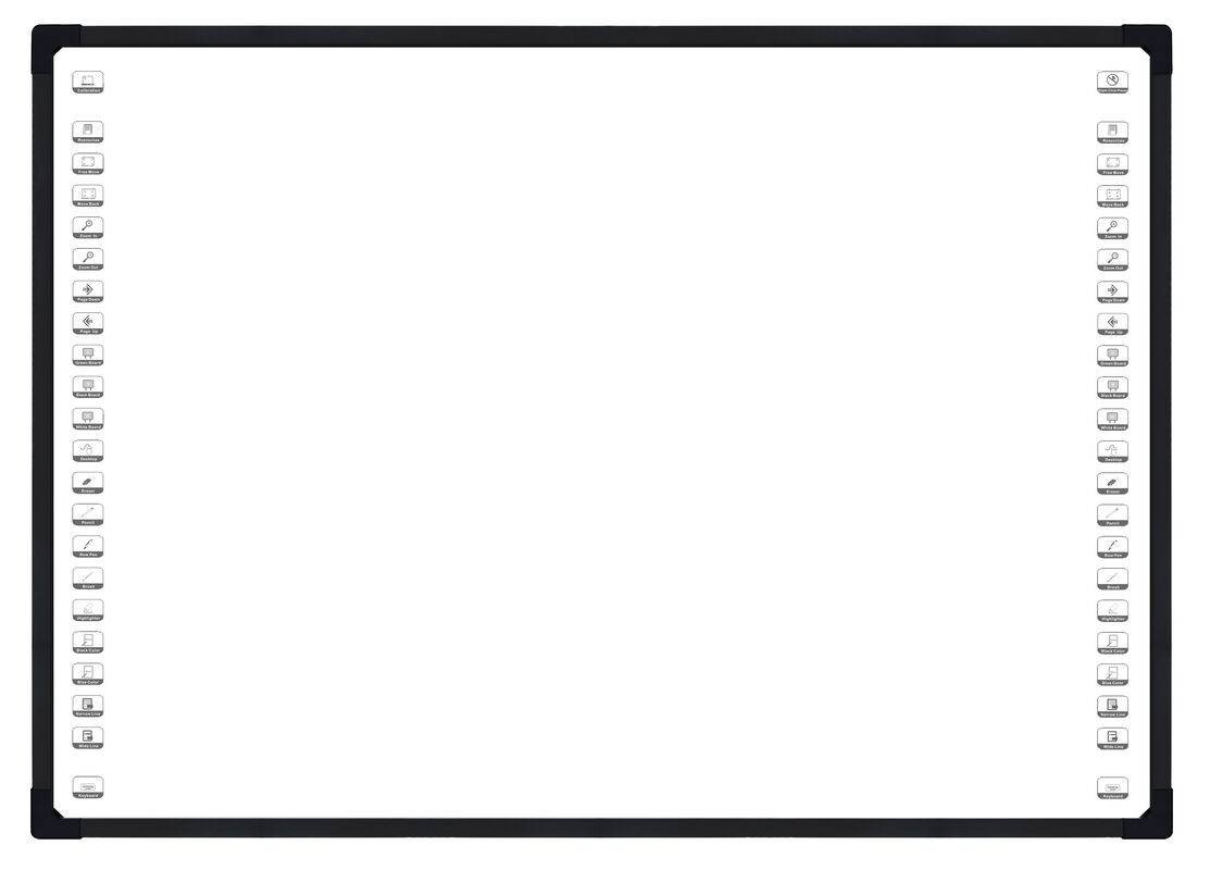 4 กล้อง กระดานไวท์บอร์ดแบบโต้ตอบด้วยแสง พร้อมจุดสัมผัสอัจฉริยะ 10-32 จุด เพื่อการทำงานร่วมกันแบบดิจิทัลที่ดียิ่งขึ้น