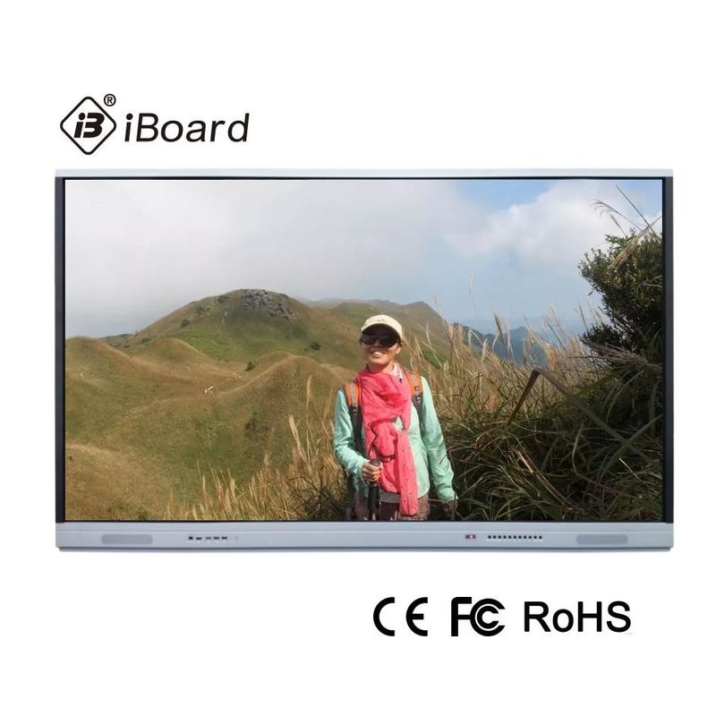 3840*2160 LCD Teaching Board 5ms Interactive Touch Board Windows Linux อินฟราเรด สําหรับการศึกษาในธุรกิจหรือโรงเรียน