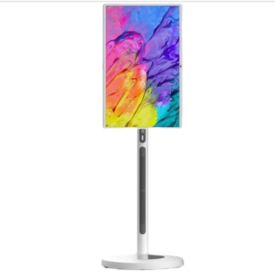 22-32 นิ้ว โทรทัศน์พกพา บนหน้าจอสัมผัสในเซลล์ Smart Android Wireless Display แบตเตอรี่ในตัว