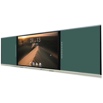 โรงเรียนมหาวิทยาลัย ห้องประชุม Smart Black ChalkBoard Whiteboard Greenboard แผ่นสัมผัส 75 86 98 นิ้ว