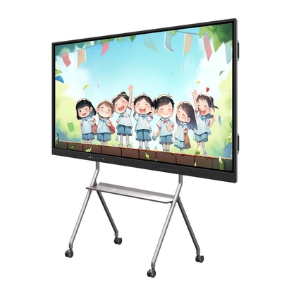 อินเตอร์เอกทีวี ทัชสกรีน 4000: 1 20 จุดสัมผัส 98 105 นิ้ว Android PC ทั้งหมดในหนึ่ง บอร์ดทีวีสมาร์ทสําหรับสํานักงานที่บ้าน