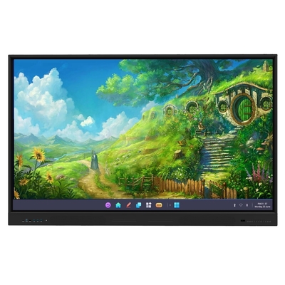 LCD Smart board 75 นิ้ว บอร์ดปฏิสัมพันธ์ล่าสุด สําหรับห้องเรียน บริษัท
