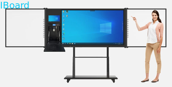 จอแบนอินเทอร์แอคทีฟ 4K Ultra HD พร้อม 20 จุดสัมผัส และลำโพงในตัวสำหรับใช้งานด้านการศึกษา