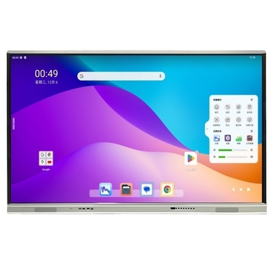 เปลี่ยนแปลงการนําเสนอของคุณด้วย A73 * 2 A53 * 2 CPU LCD Smart Board และความสว่าง 500cd / m2